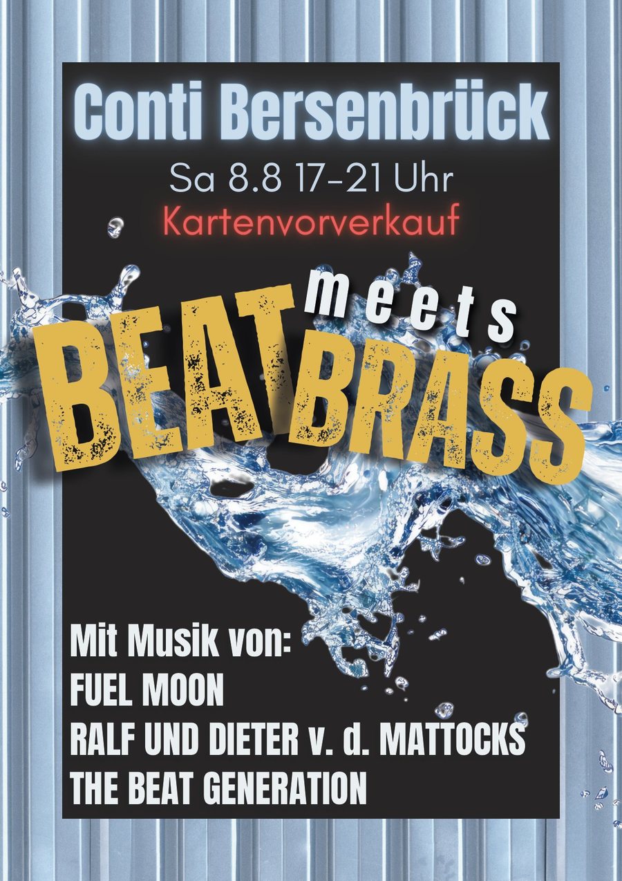 Flyer Beat meets Brass