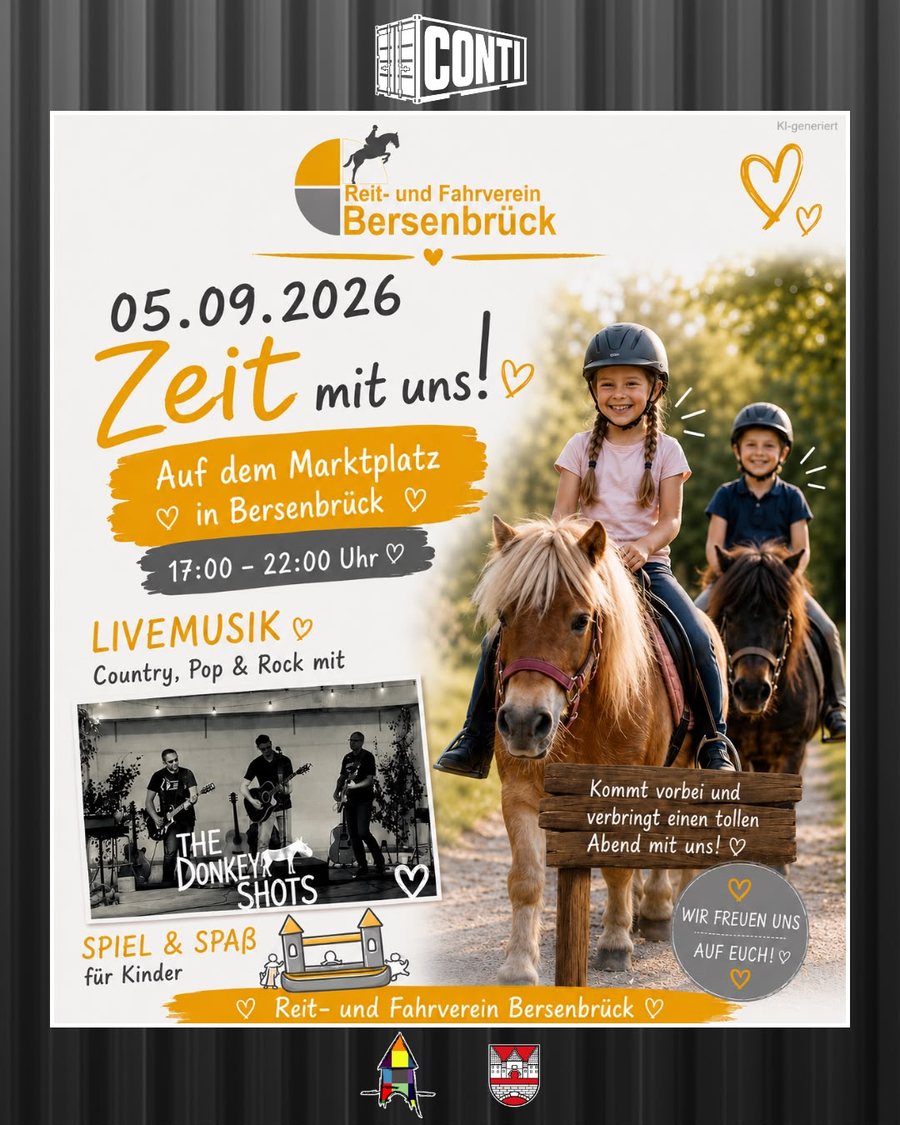 Flyer Zeit mit uns – Live-Musik
