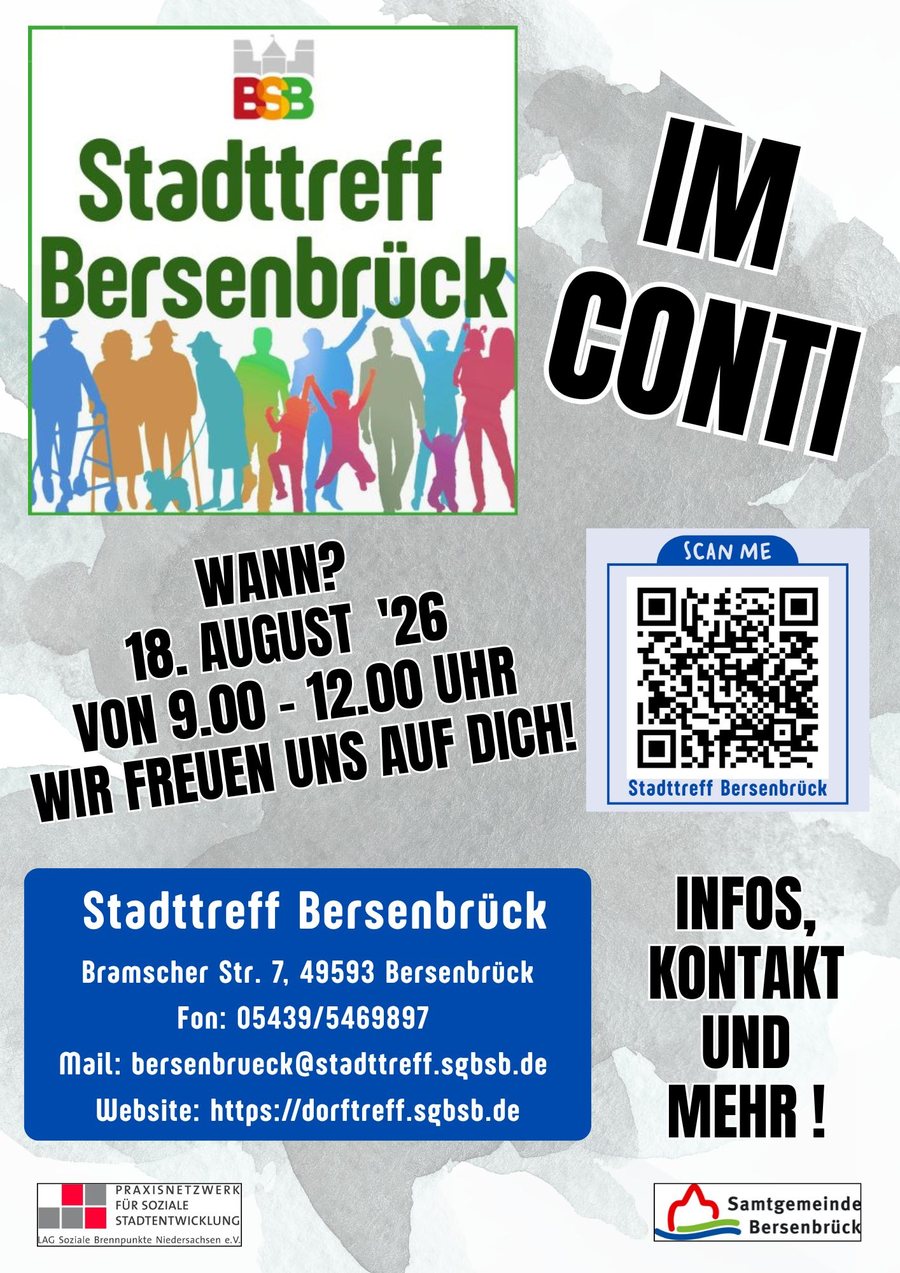 Flyer Der Stadttreff stellt sich vor