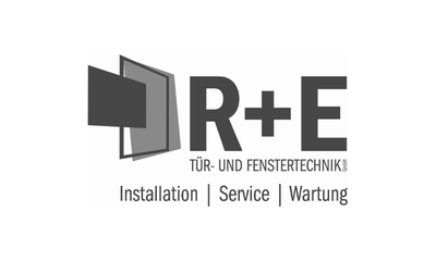 Logo R+E Tür- und Fenstertechnik